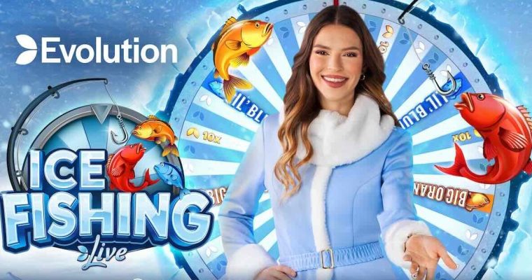 Michigan online casino players should be able to play Evolution's new Ice Fishing live casino game show before the end of the year.